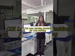 Metal And Plastic High Speed Laser Engraver 1064nm Auto Parts Laser Marking Machine