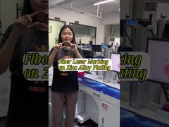 Desktop High Speed 20W Fiber Laser Marker Machine For Metal Space Saving