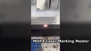 MOPA Laser Marker For Plastic Metal Glass Ceramic