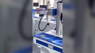 UV Laser Marker Car Parts QR Code Marking